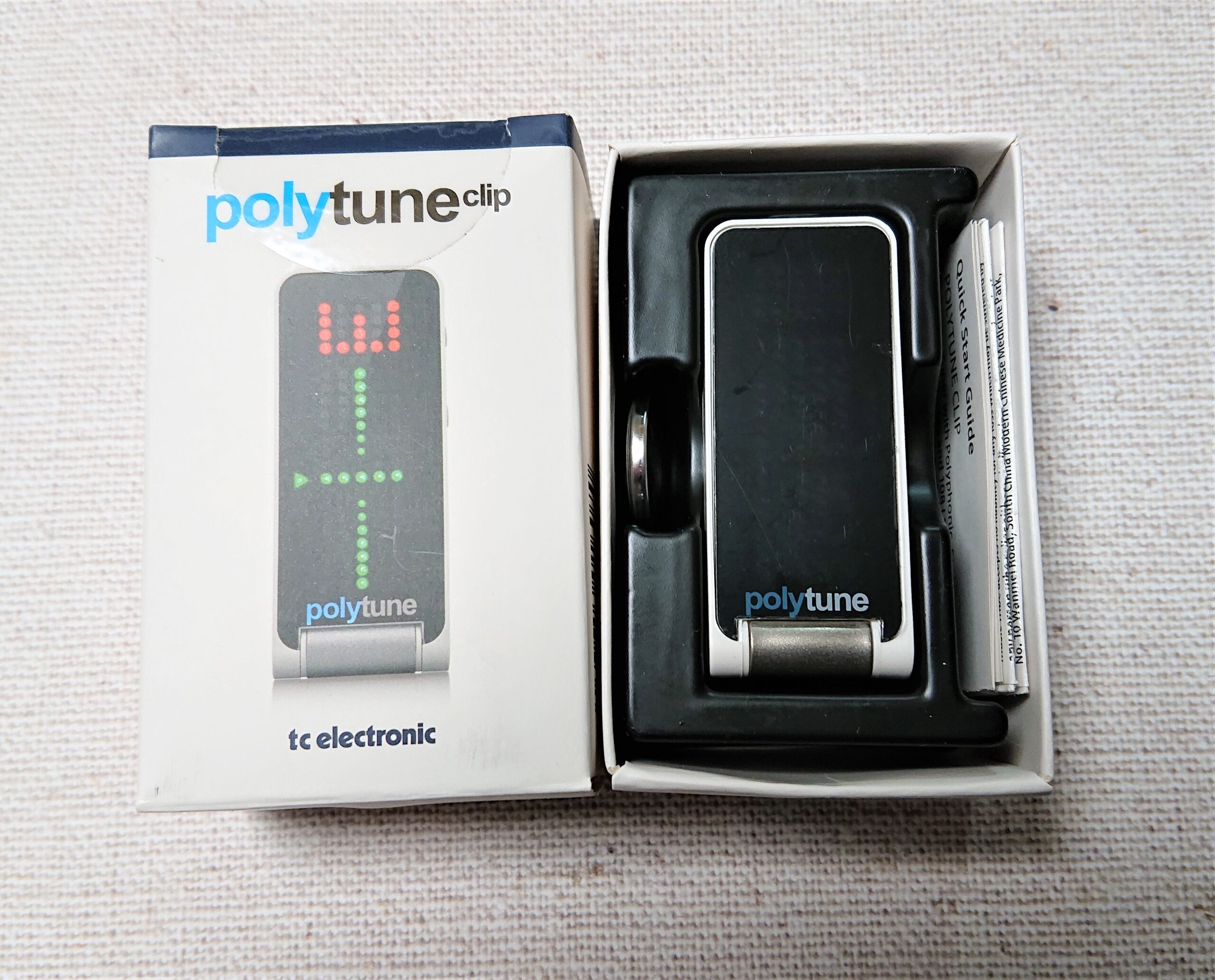 polytune clip tcelectronic クリップチューナー